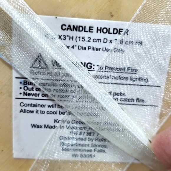 Vintage Beautiful Candleholder /5 Starfishes With Big Wight Big Candle - Picture 7 of 10